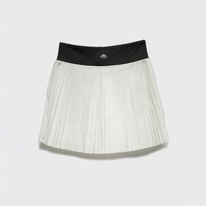 RADMOR Hannah Pleated Skort - SNOW WHITE GRAPHITE BLUE small